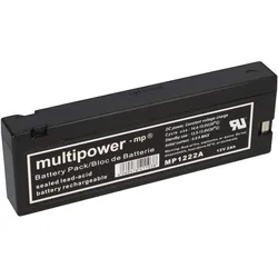 Multipower MP1222A AGM Bleiakku 12V 2Ah – Klemmkontakt