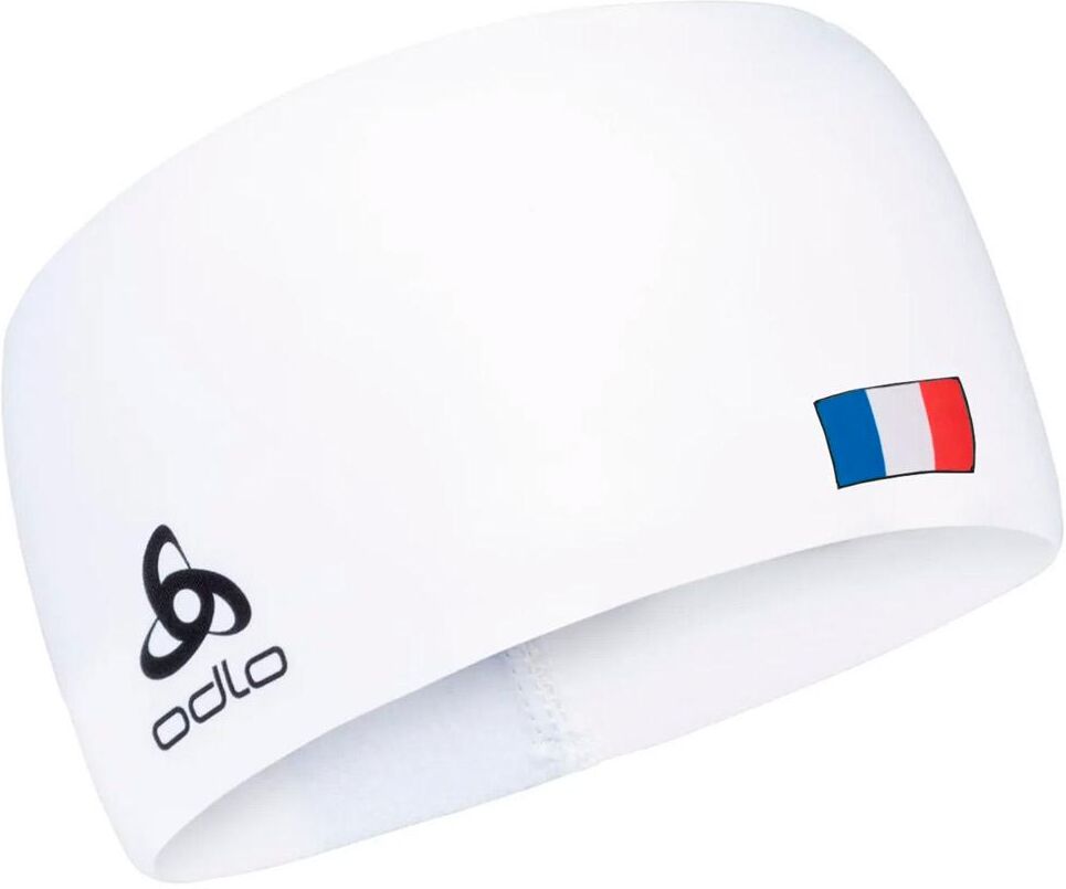 Odlo  - Competition Fan Warm Headband White - Bandeau Nordique