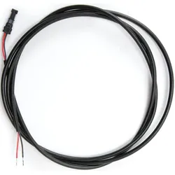 Bosch Lichtkabel 1400 mm hinten schwarz