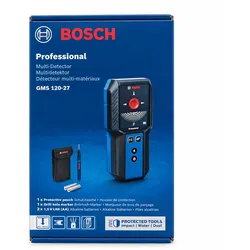 Bosch Professional GMS 120-27 Multidetektor, inkl. Tasche und Batterien