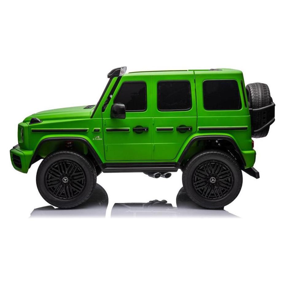 Lean Toys Leantoys Batteriebetriebenes Auto Mercedes G63 XXL Grün lackiert 4x4 (19909)
