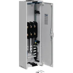 Hager FP61H1N Hausanschlussschrank,Univ.N,950x300x205mm,NAR NH2 SUT,AAR Sas-System 5pol