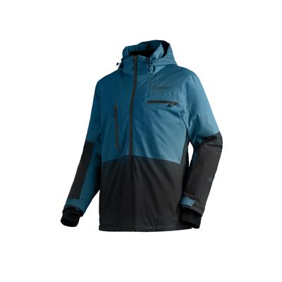 Skijacke MAIER SPORTS "Roccarasa M", Herren, Gr. 58, blau (saphirblau), 100% Polyester, Jacken Skijacke, Herren Winterjacke wasserdicht u. atmungsaktiv