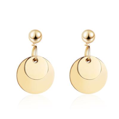 Paar Ohrhänger AILORIA "Ohrringe AURORE", gold, Ohrringe, Damen, Edelstahl
