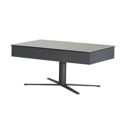 Jette Home Couchtisch  Moxa I , grau , Maße (cm): B: 60 H: 47,5