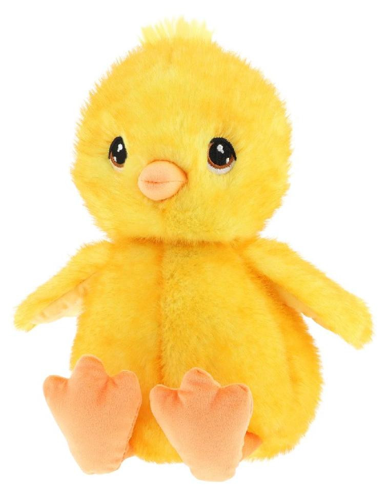 Keel Toys Keeleco Farm Pluche Kip, schattig knuffeldier, 18 cm