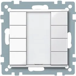 Merten 617419 Elektroschalter Weiss, Schalter + Taster, Weiss
