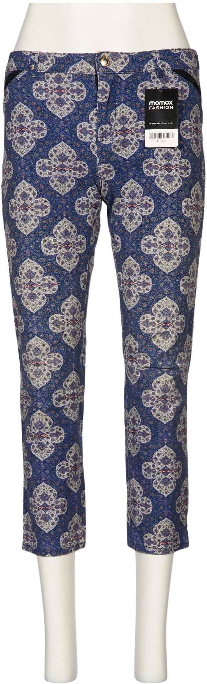 Pamela Henson Damen Stoffhose, Marineblau, Gr. EU 40, Elasthan / Baumwolle - Second Hand