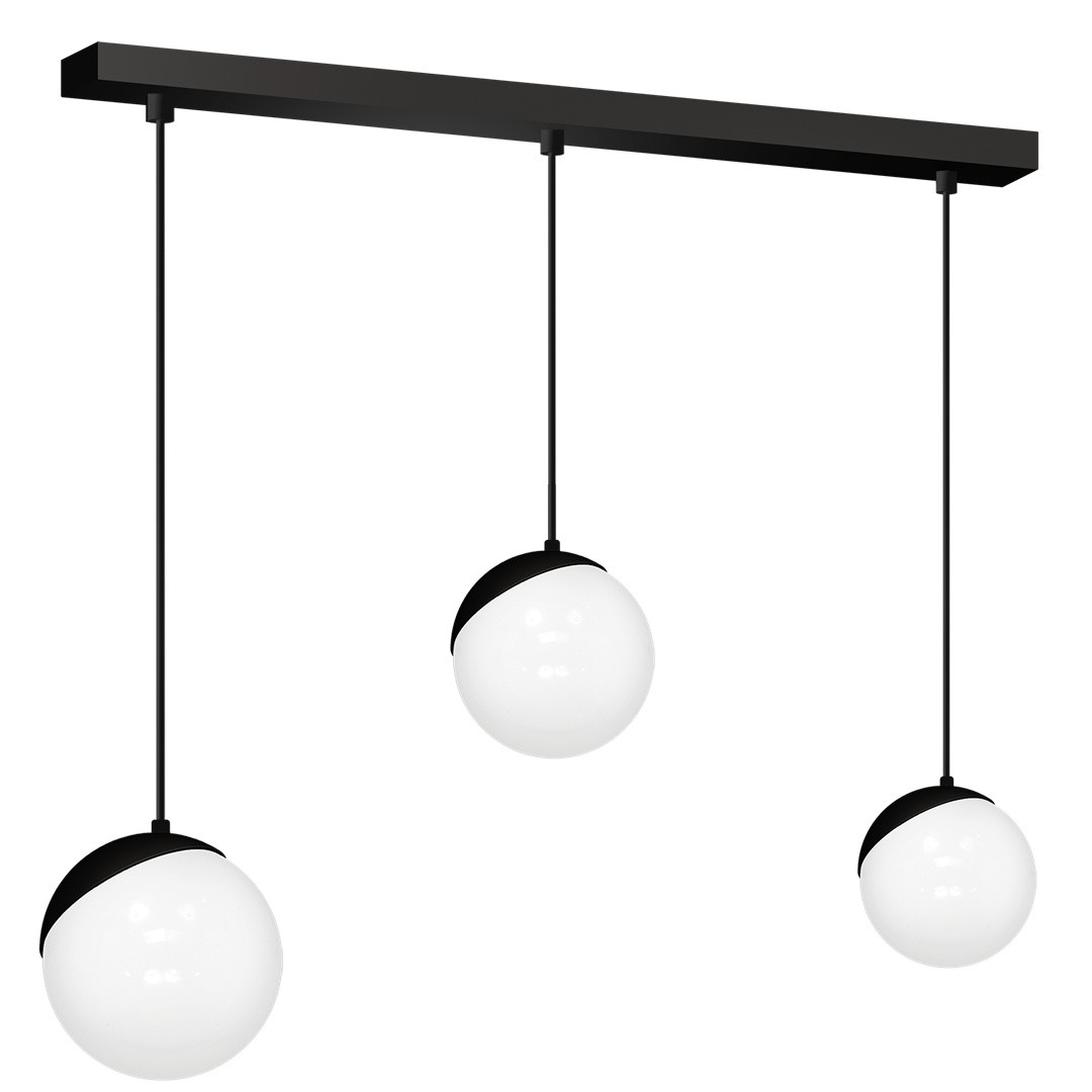 Milagro SFERA MLP7237 zwarte ronde hanglamp
