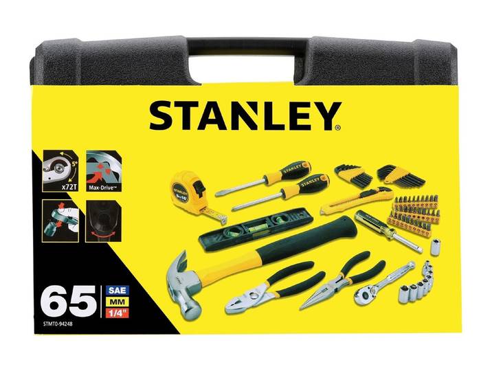 Stanley Werkzeug-Set, 65-teilig