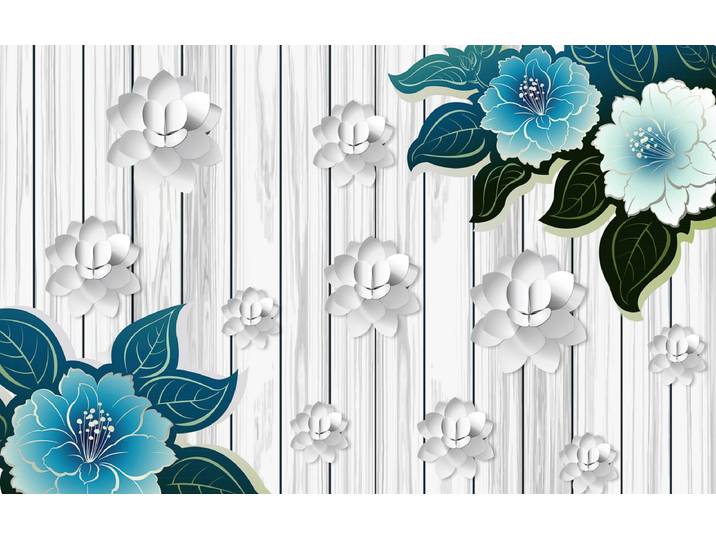 Papermoon Muster mit Blumen