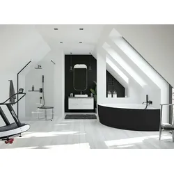 Hoesch Badewanne iSensi Eck 1500x1500 Monolith mit Befüllung in Weiss 3896.110