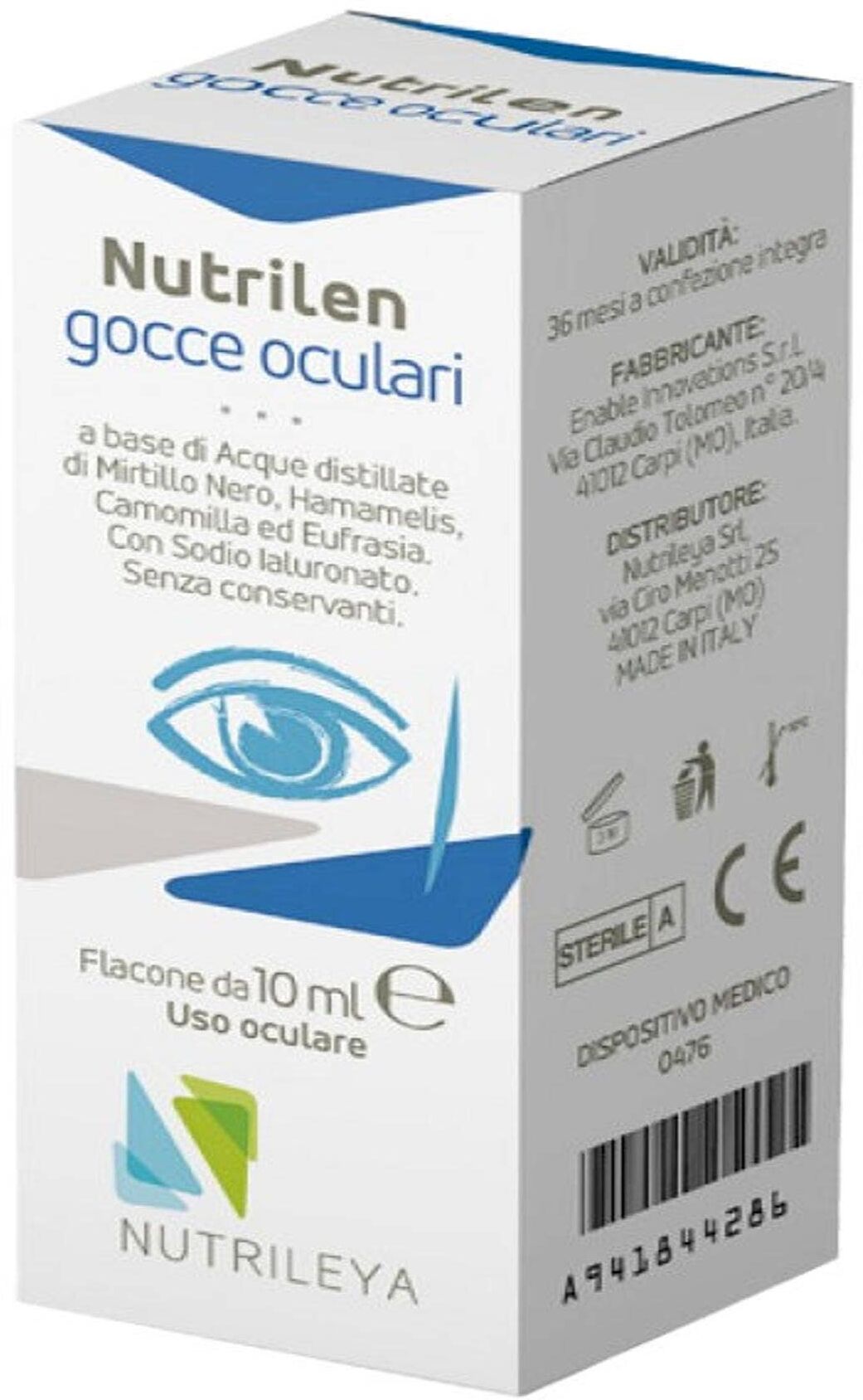 NUTRILEYA Nutrilen Gocce Oculari 10ml 