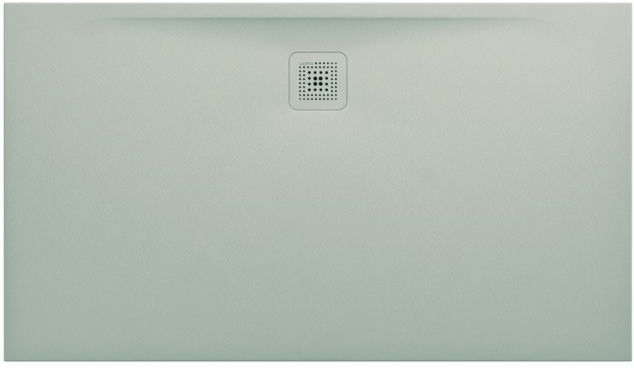 LAUFEN Pro Duschwanne H2109530770001 Marbond Ablauf lange Seite hellgrau