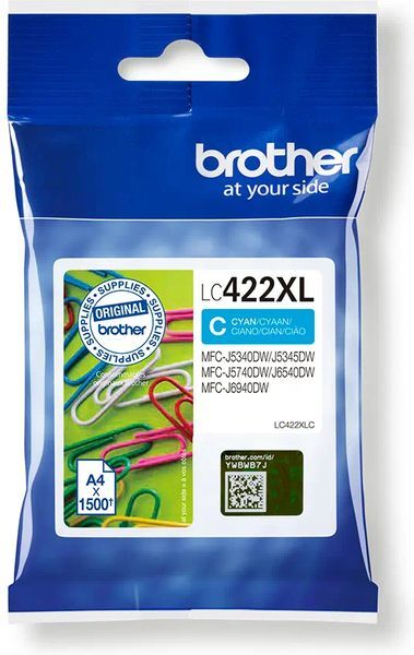 Brother LC-422XLC - Cyan - Druckerpatrone - Hohe Kapazität