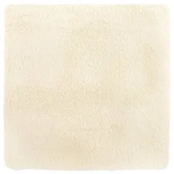 vidaXL Teppich Shaggy Hochflor NAVARRA Creme 200x200 cm Polyester