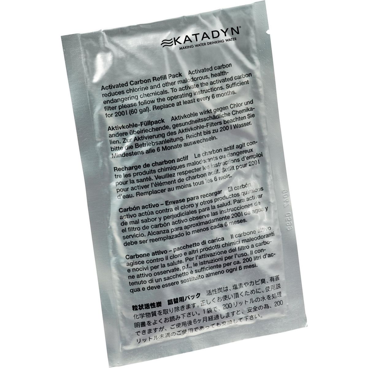 Katadyn Vario Nachfüllpack Aktivkohle (2 Stück) neutral 8015036