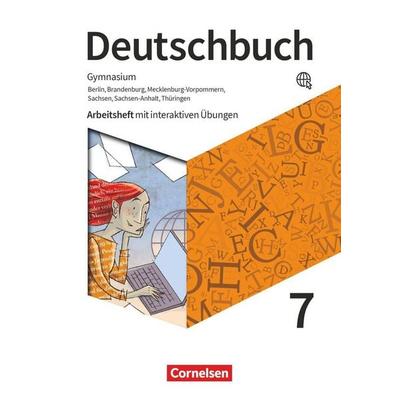 Deutschbuch Gymnasium - Östliche Bundesländer - 2021 - 7. Klasse - Arbeitsheft mit interaktiven Übungen online mit Lösungen, Taschenbuch von Birgit