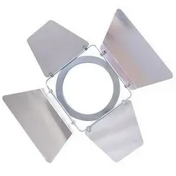 Varytec PAR30 Blendklappe / Torblende, Chrom D-001623