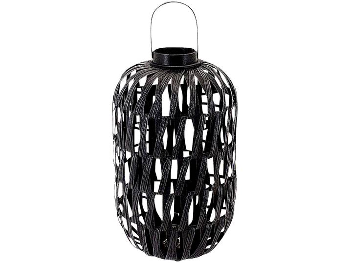 Laterne schwarz - Material: Holz/Kunststoff - 139