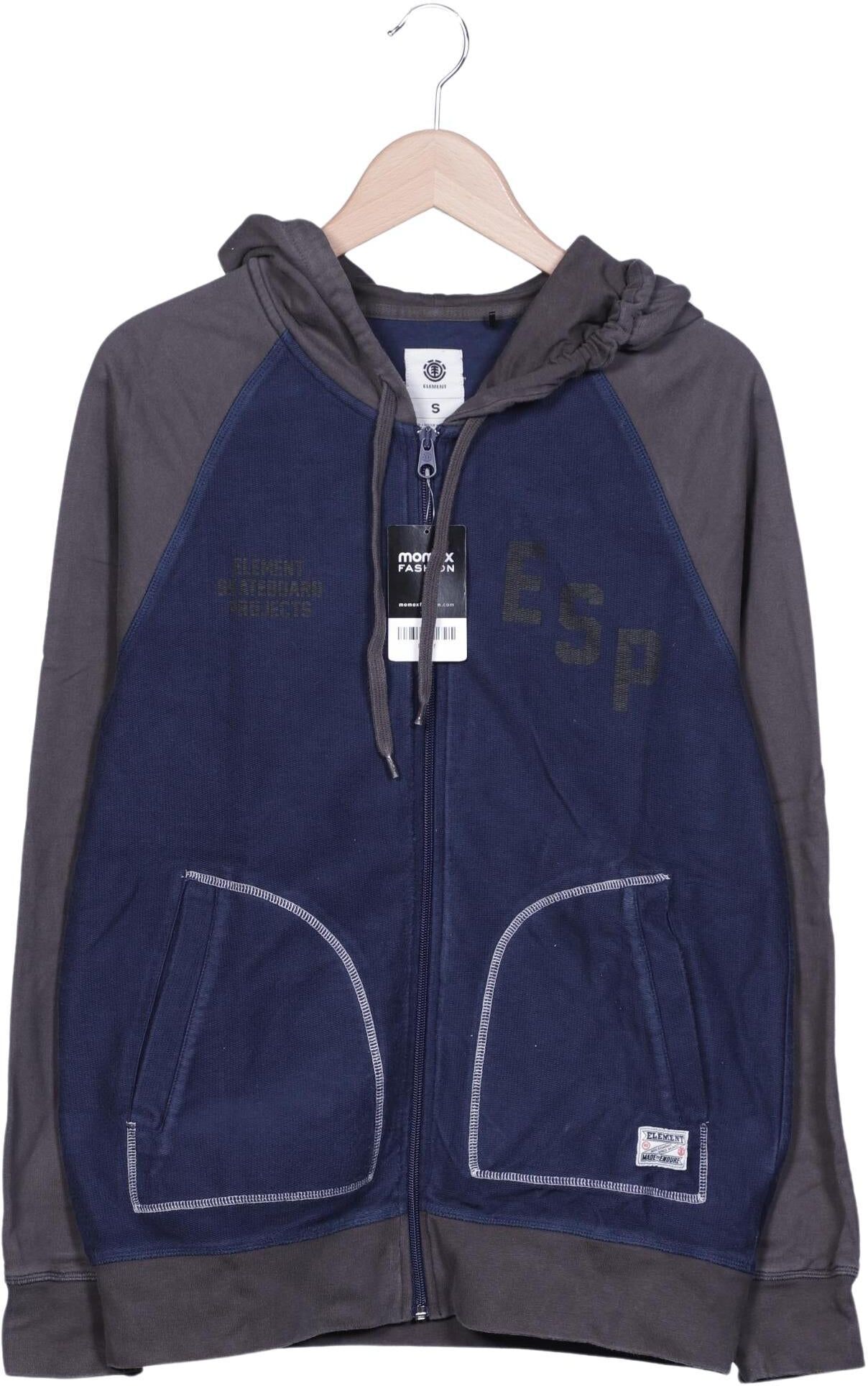 Element Herren Kapuzenpullover, Mehrfarbig, Gr. S, Baumwolle - Second Hand