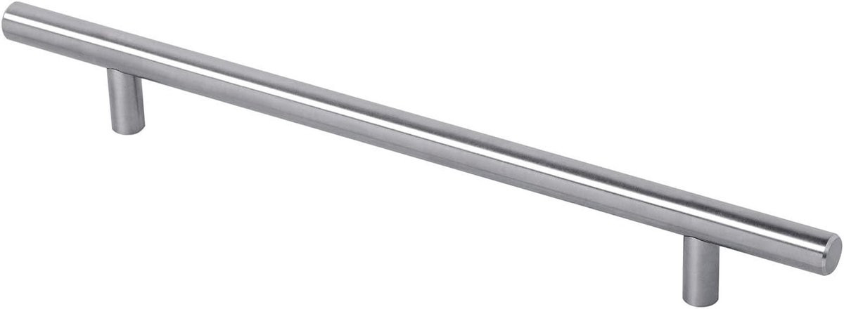 Meubelgreep Roestvrij Staal Mat Geborsteld Zilver - 640 mm