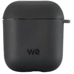 We-Vibe WE POP Coque silicone souple Airpods 2ème génération - COLORIS NOIR (Kopfhörer Hülle), Kopfhörertasche + Schutzhülle, Schwarz