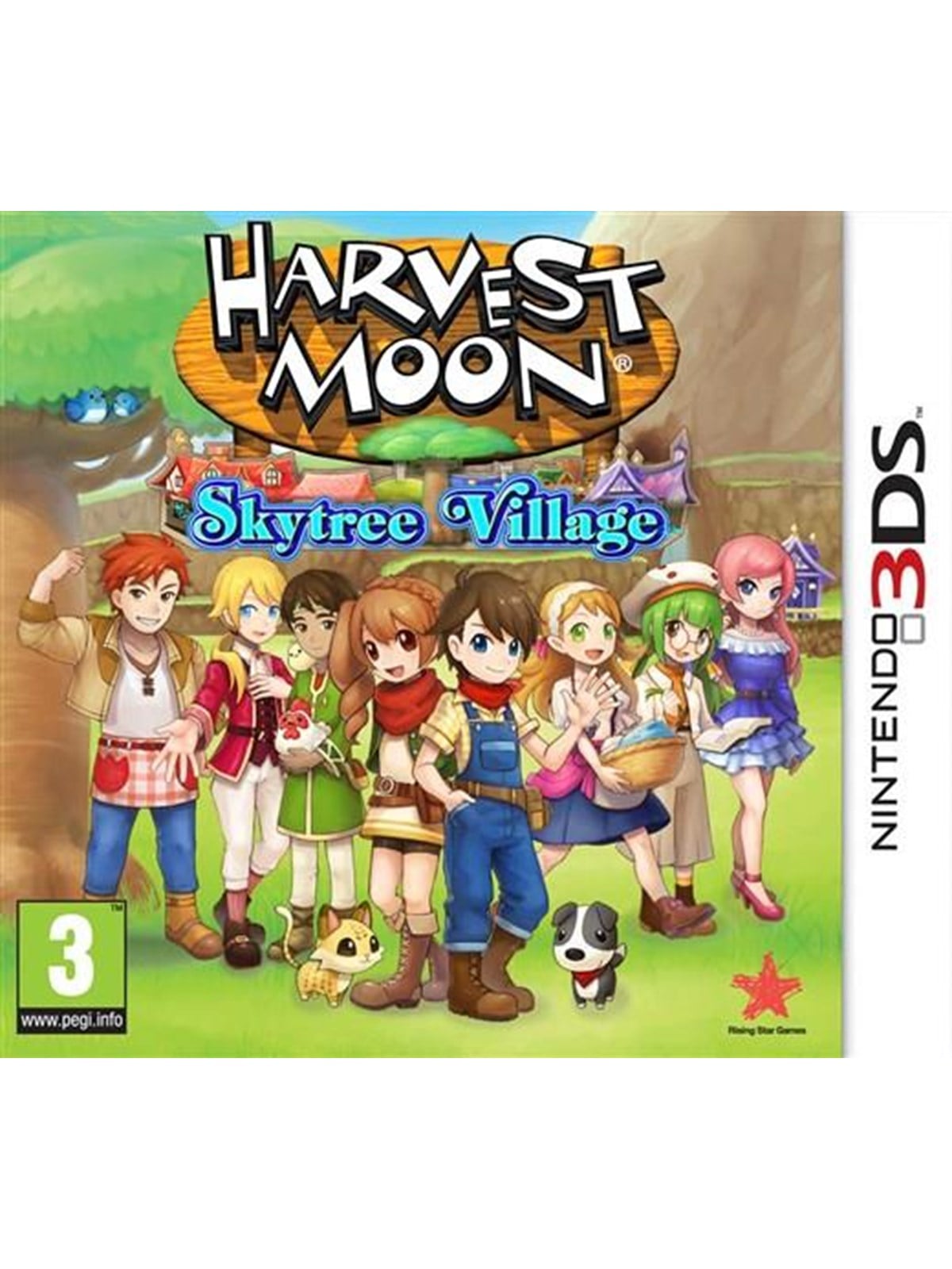 Harvest Moon: Skytree Village - Nintendo 3DS - RPG - PEGI 3