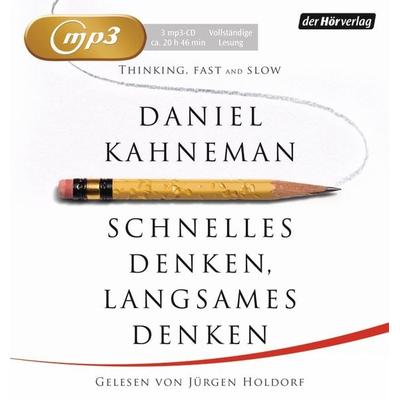 Schnelles Denken, langsames Denken - Daniel Kahneman, Audio, 9783844512700