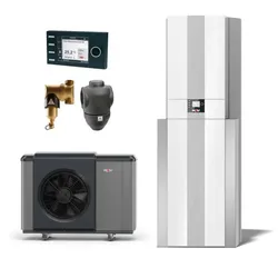 Wolf Paket CHC-Monoblock 07/300-50S inklusive Schlammabscheider