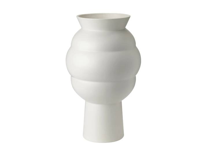 Knabstrup Keramik Tortus Archie Vase No4 37 cm White