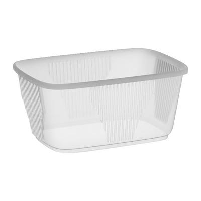VEPATIM 100x Rechteckbecher klar 250 ml (PP)