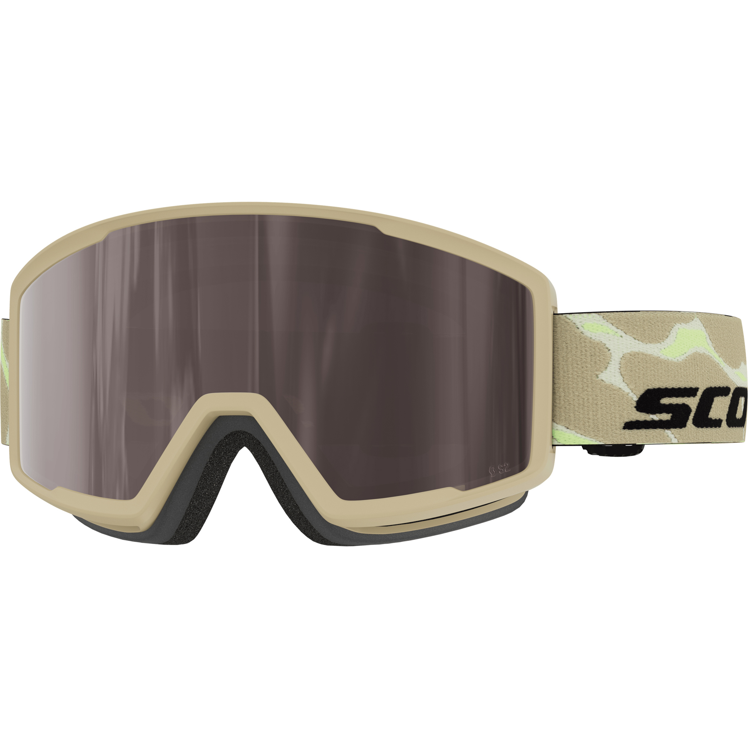 Scott Trace Pro Compact Skibrille Skibrillen braun Freeride | Skifahren