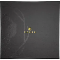 Cross, Schreibstifte, Geschenkset ATX Basalt Schwarz mit weissem Notizbuch in Geschenkbox (1x)