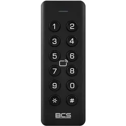 BCS, Zutrittskontrolle, BCS-L-CKRS-M9Z Näherungskartenleser mit LED-Tastatur, IP66 (Elektronische Zahlenkombination)