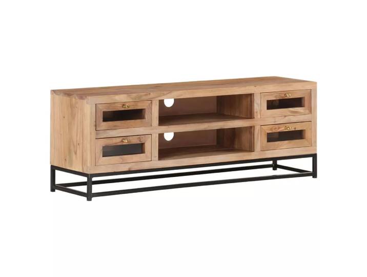 VidaXL - Tv-schrank akazienholz, One Size, Braun