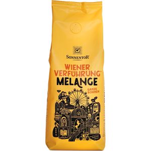 Sonnentor Kaffee Wiener Verführung Melange, BIO, ganze Bohnen, 100% Arabica, 500 g