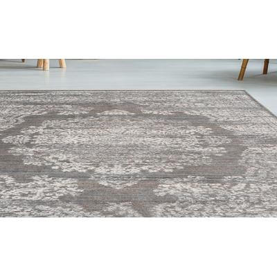 Teppich ARTE ESPINA "Baroque 800" Gr. 3, grau (anthrazit), B:120cm H:5mm L:170cm, Kunstfaser, Teppiche, Teppich, Wohnzimmer