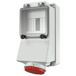 Mennekes 5495 Wanddose, 16A5p6h400V, IP44