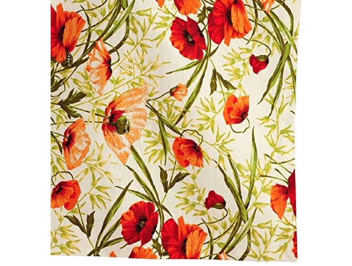 Tischset / Platzdeckchen Mohn 100% Baumwolle 35 x 50 cm ALVOR
