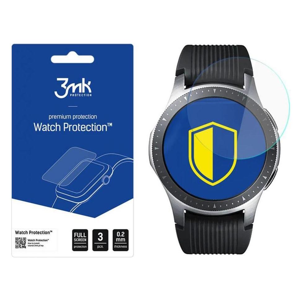 3MK Samsung Galaxy Watch 46mm - Watch Protection? v. FlexibleGlass Lite (3mk Watch Protection FlexibleGlass(77)-0)