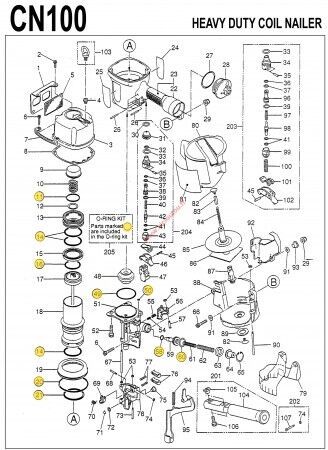 Kit joints MAX CN100