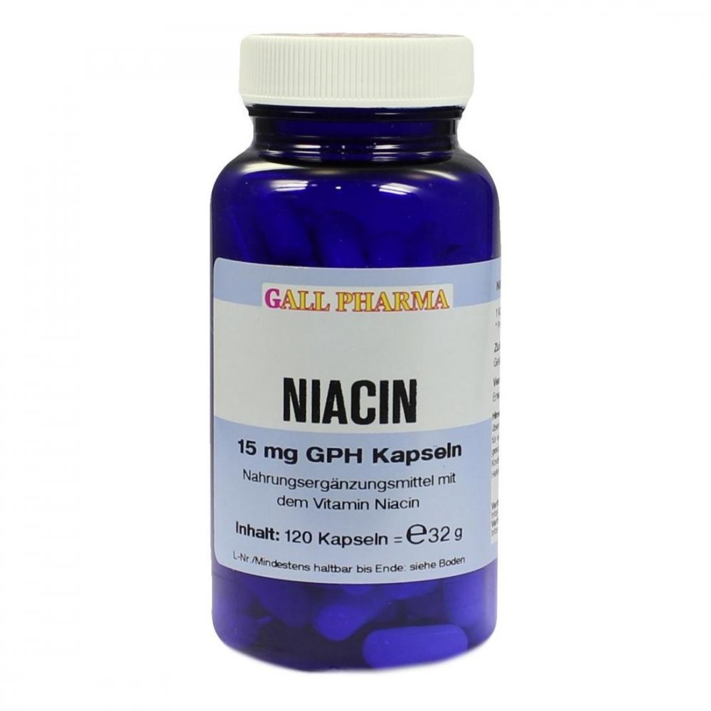 Hecht-Pharma GmbH Niacin 15 mg Kapseln 00120721