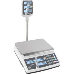 Kern Preisrechnende Waage RPB 6K1DHM Wägebereich (max.) 6 kg Ablesbarkeit 1 g, 2 g über Steckernetzteil