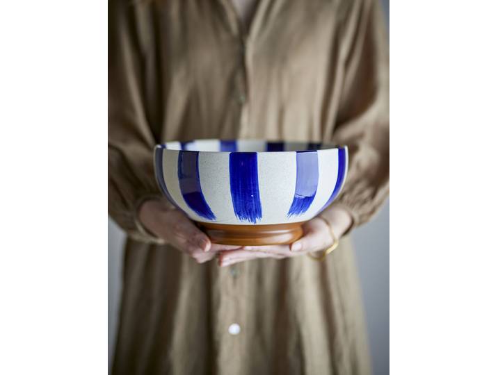 home24 Kom Shakti Ø 26cm blauw