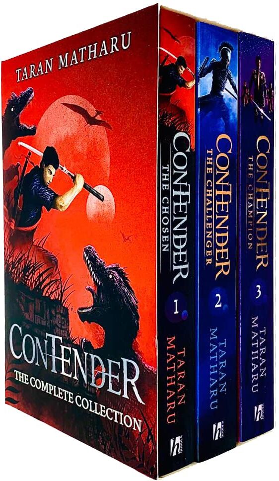 Hodder Children's Books Contender Series 3 Books Collection Set by Taran Matharu - The Chosen, The Challenger & The Champion - YA Fantasy Paperback Trilogy