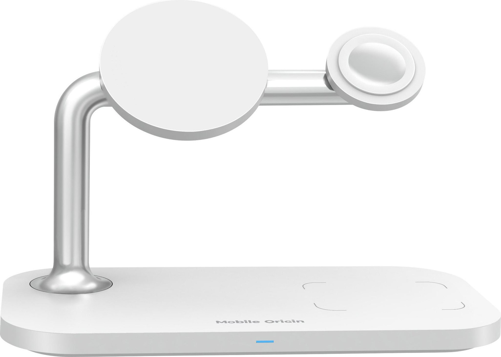 Mobile Origin Mobiele oplader FRL-WCH-31-WHT, draadloos en USB, wit, 1 meter