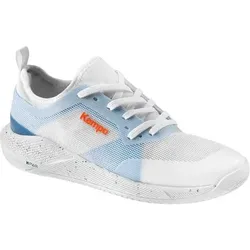 KEMPA Hallen-Sport-Schuhe Kourtfly, Größe 6.5 in Weiß Weiß