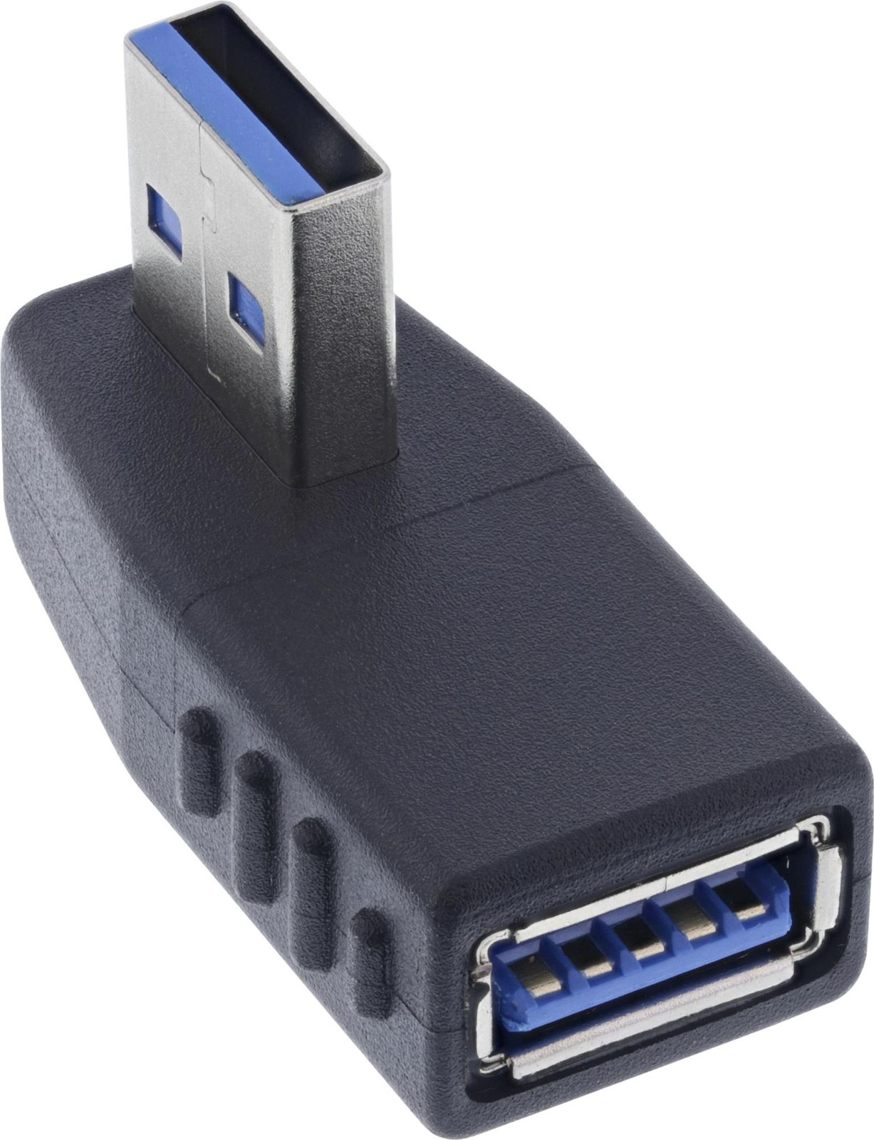 InLine 35300U USB-A naar USB-A adapter, zwart