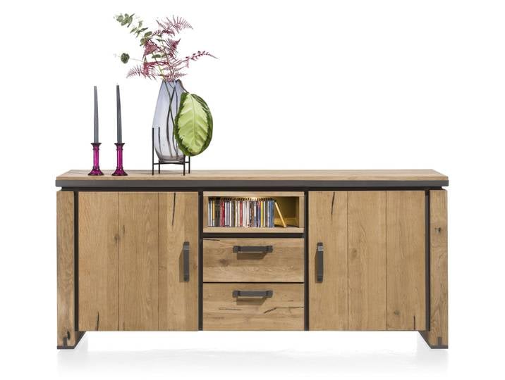 Henders & Hazel Farmland Sideboard Eiche Furnier/Metallgestell